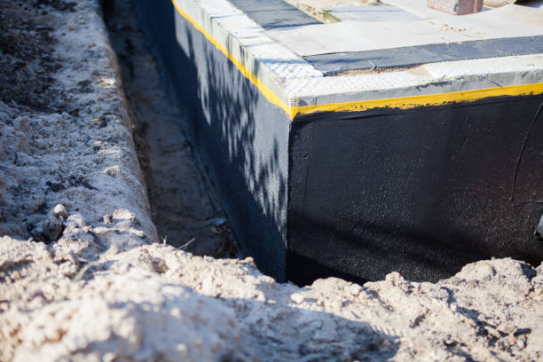 Residential Wet Basement Repair installation at a Dresden, NY home by SJ Waterproofing Pros